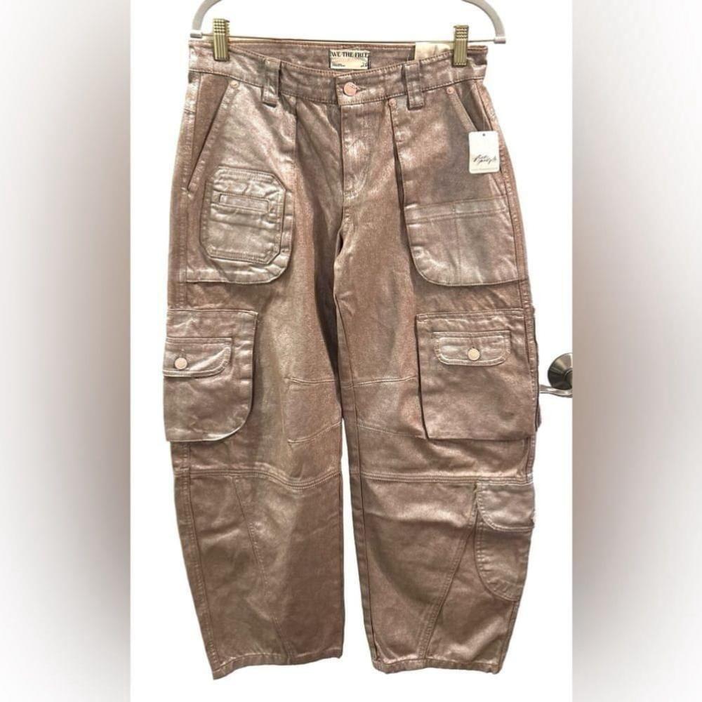 FREE PEOPLE
We The Free - Lap Of Luxury Barrel Cargo Jeans Sz 25 & Sz 26 - Picture 5 of 10